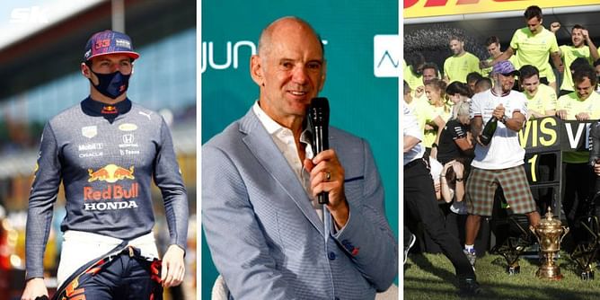 Adrian Newey recalls being furious at Lewis Hamilton for the Silverstone collision with Max Verstappen