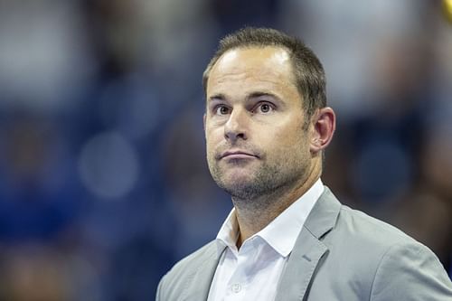 Andy Roddick at the 2023 US Open (Getty)