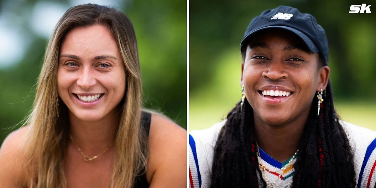 Paula Badosa (L) and Coco Gauff (Source: Getty)