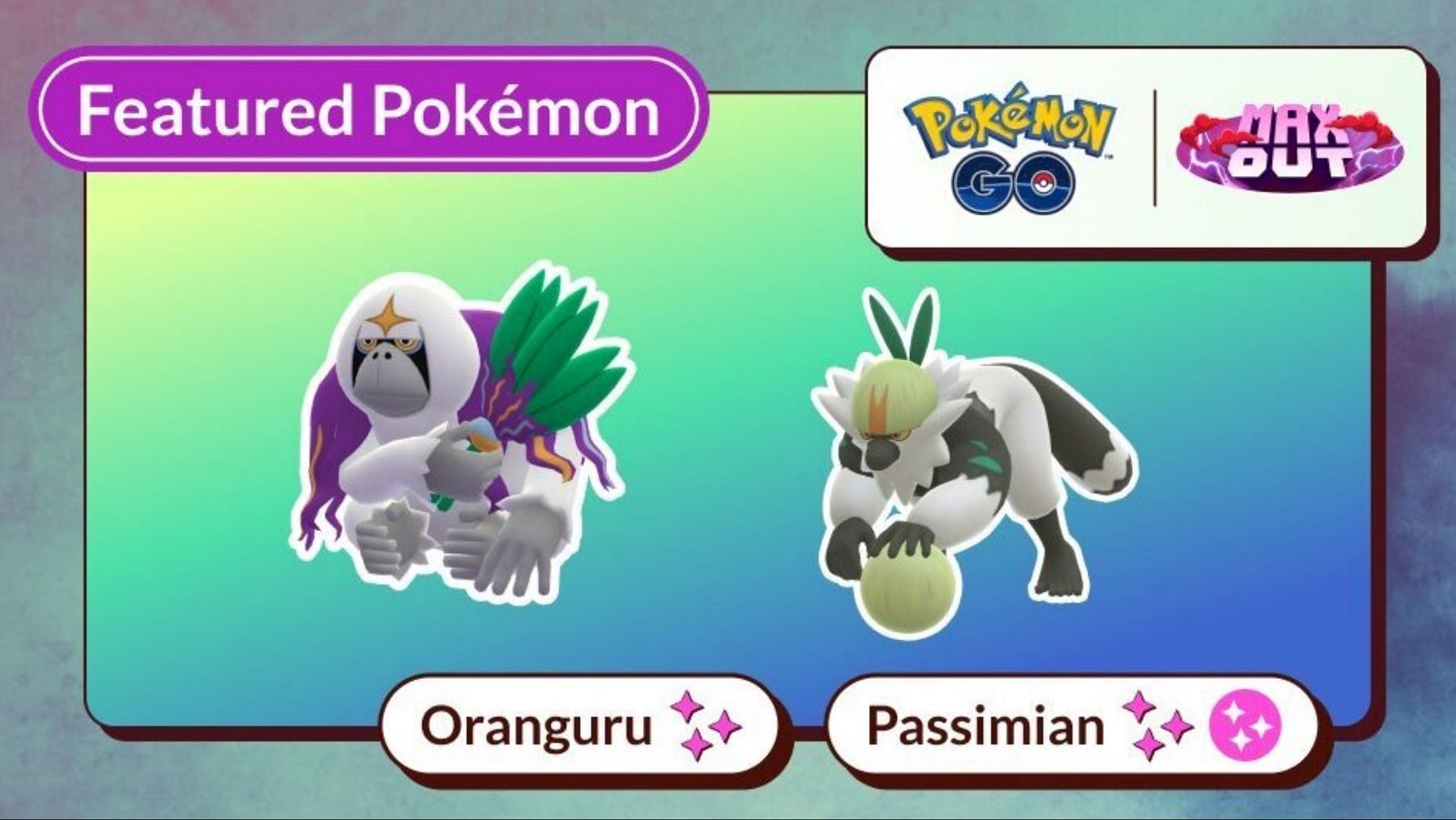 Pokemon GO Oranguru and Passimian Research Day Premium Timed Research (Image via Niantic)