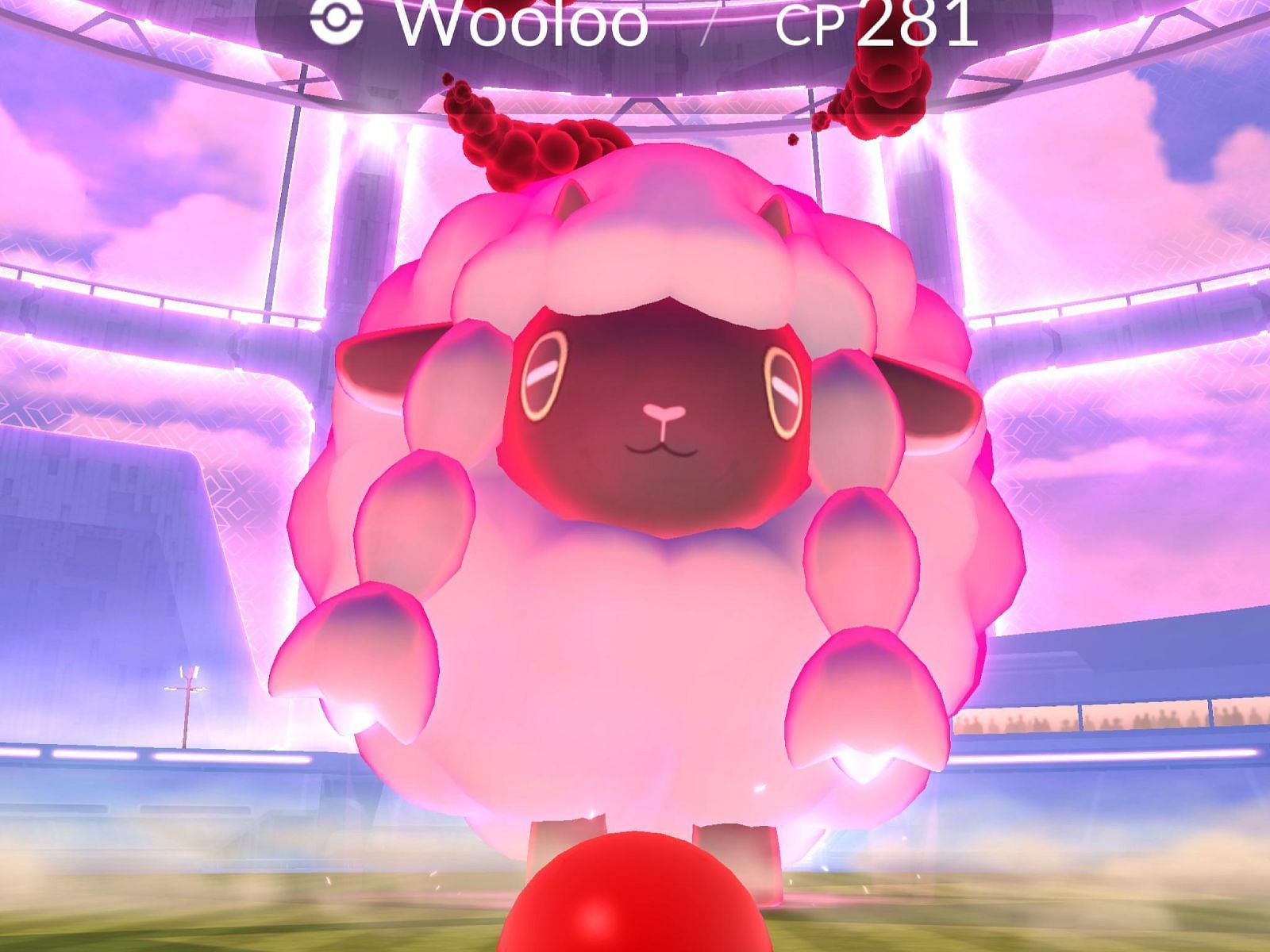 Dynamax Wooloo in Pokemon GO (Image via TPC)