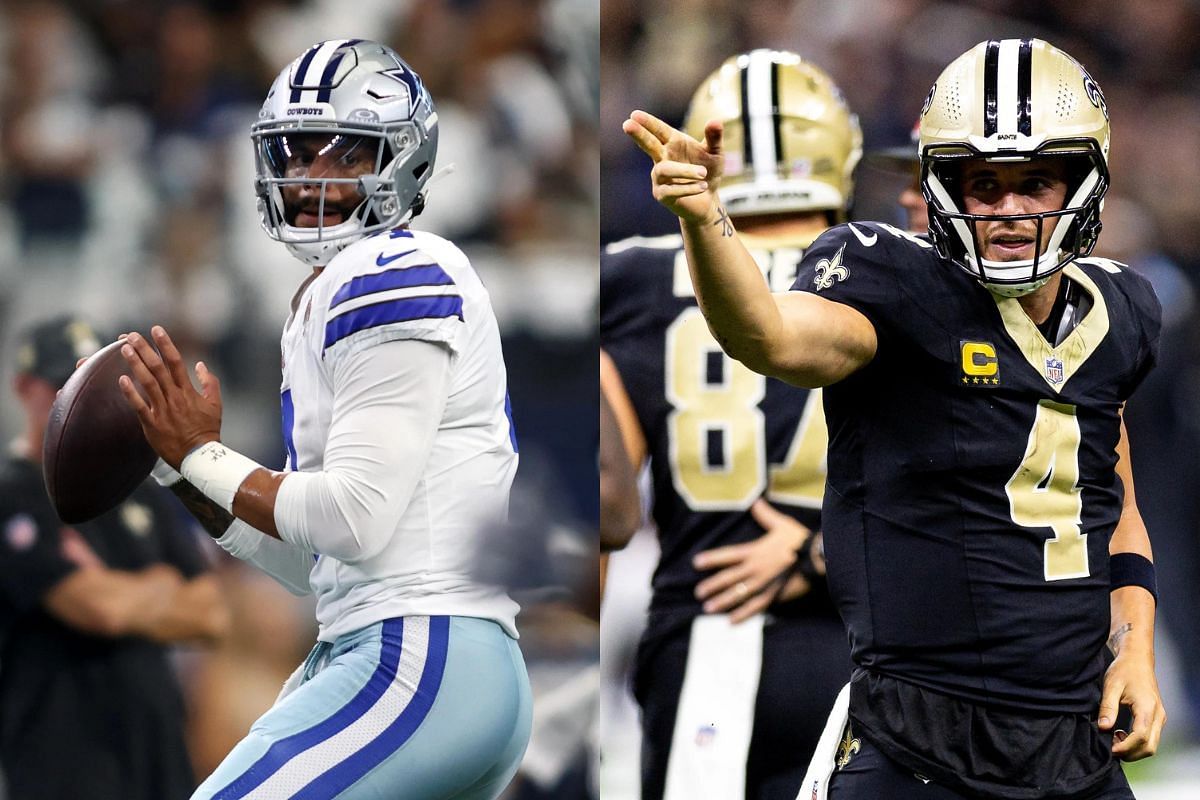 Dallas Cowboys vs. New Orleans Saints: Box score, stats and summary feat. Dak Prescott, Derek Carr (Image Credits - IMAGN)