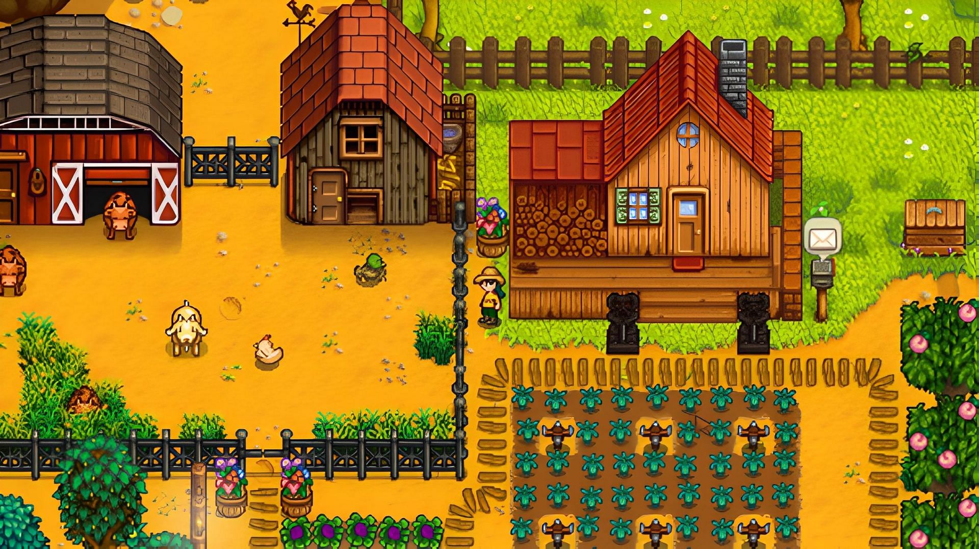 Stardew Valley also consists of many fun activities like farming, mining, fishing, etc (Image via ConcernedApe)