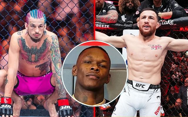 Israel Adesanya gives official prediction for Sean O'Malley's striking vs.  Merab Dvalishvili's "Khabib-esque" grappling