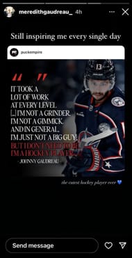 Meredith Gaudreau (Image Source: Meredith Gaudreau/Instagram)