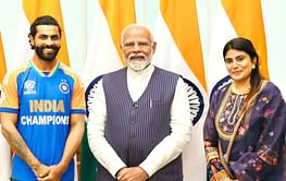 Ravindra Jadeja joins BJP amid the party's 'Sadasyata Abhiyan' campaign