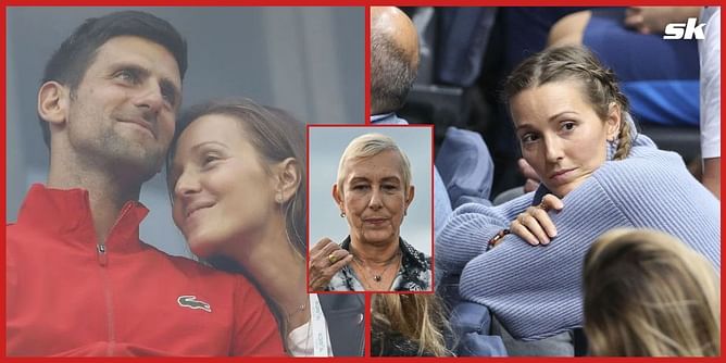 "Novak Djokovic's wife is saying, 'It's time to hang up'": Martina Navratilova on Serb chasing 25th Major despite completing resume with Olympic gold