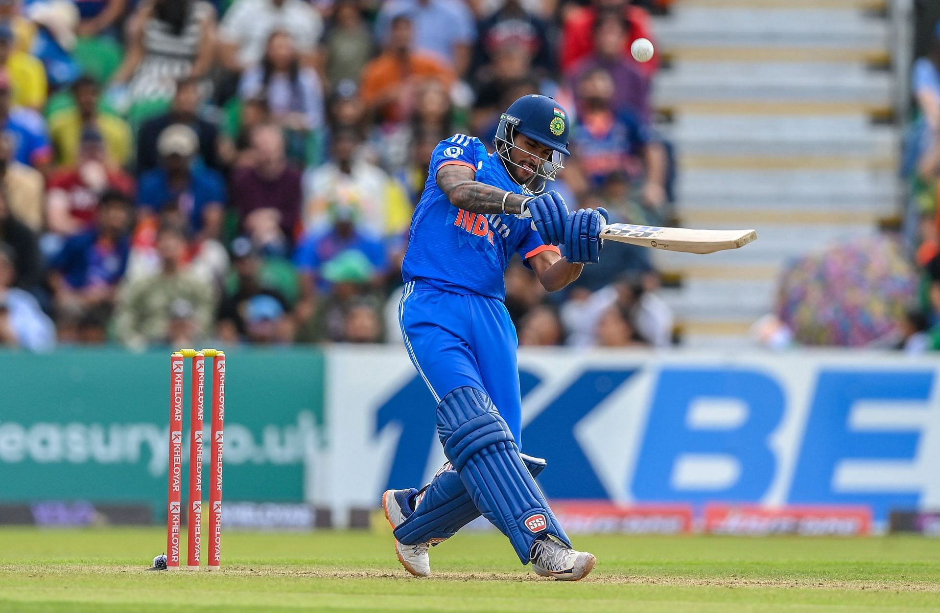 Tilak Varma scored a hundred for India 'A' in the second innings to help post a big total (File image via Getty)