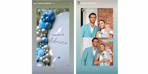 Veronica Confalonieri's Instagram story (Source: Getty)