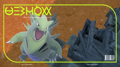 Tyranitar's unfortunate type combination leaves it incredibly vulnerable in Pokemon GO's real-time battle system (Image via Game Freak)