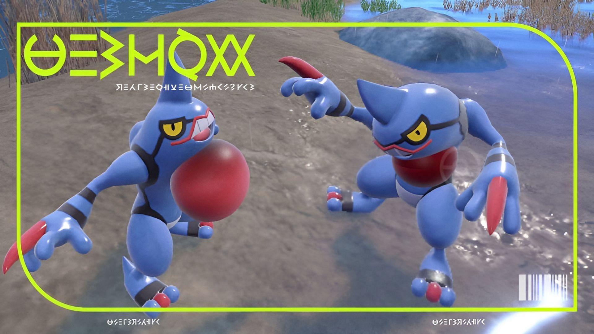 Toxicroak's Poison/Fighting type combination can give it an edge in both PvE and PvP (Image via The Pokemon Company)