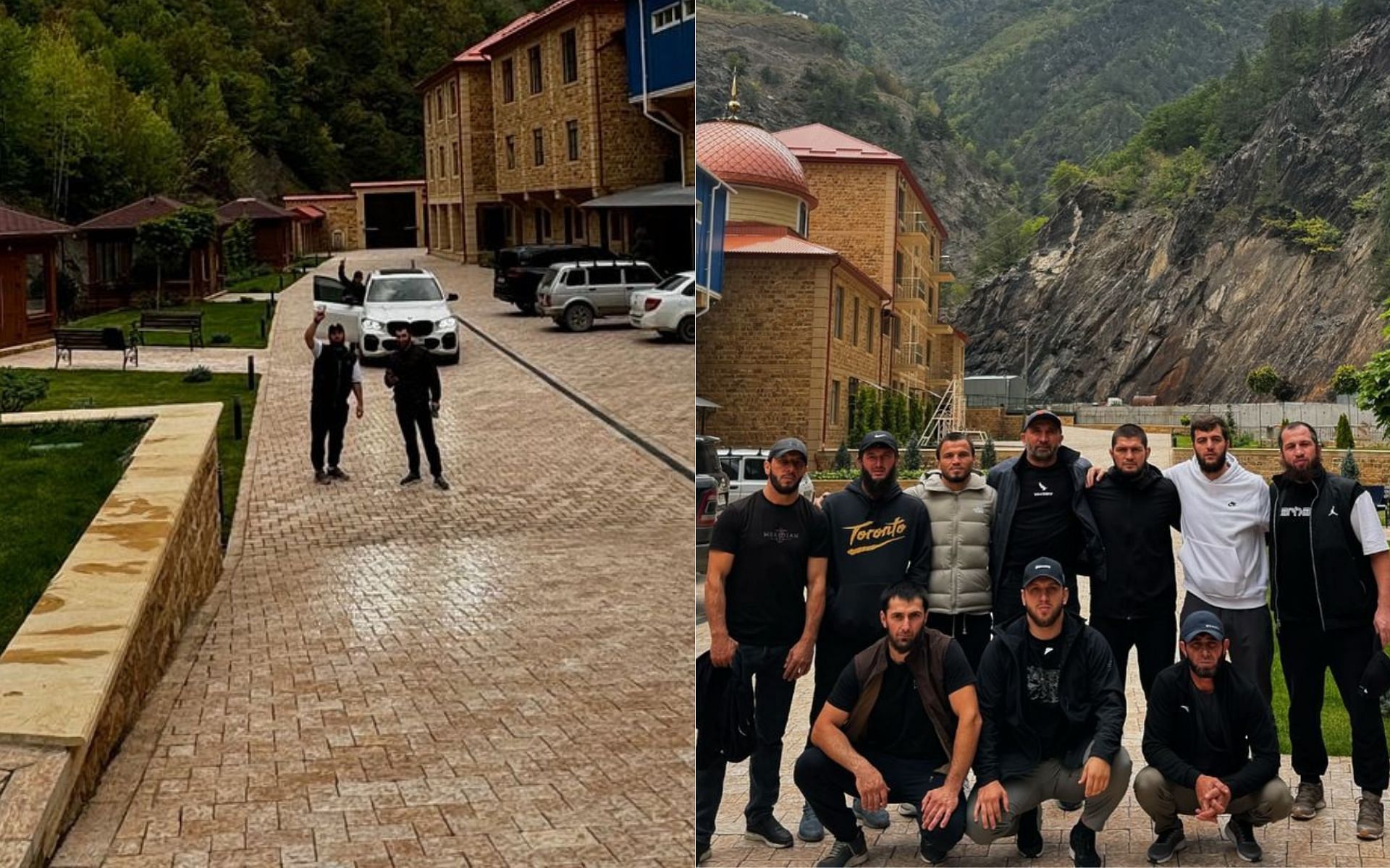 Khabib Nurmagomedov with his friends and family (Part 2)