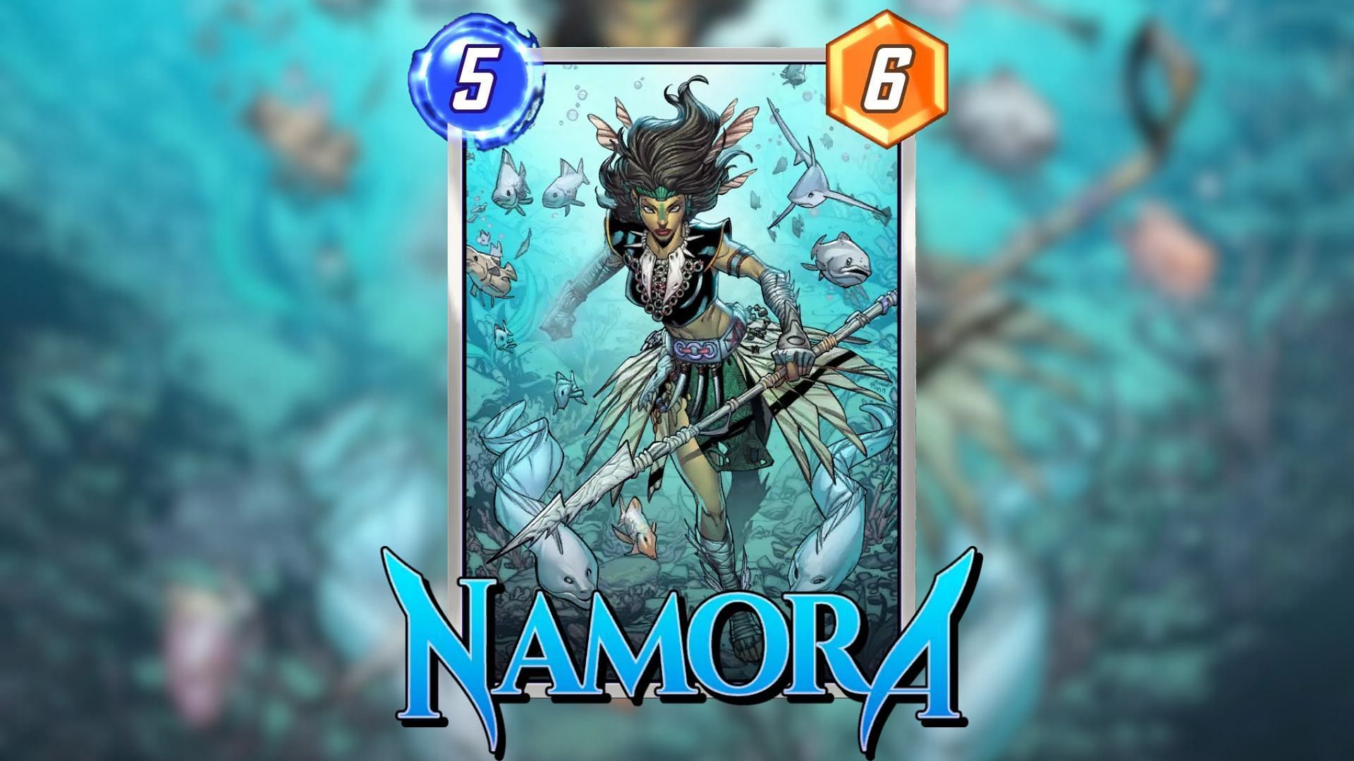 The best Namora decks in Marvel Snap (Image via Nuverse)