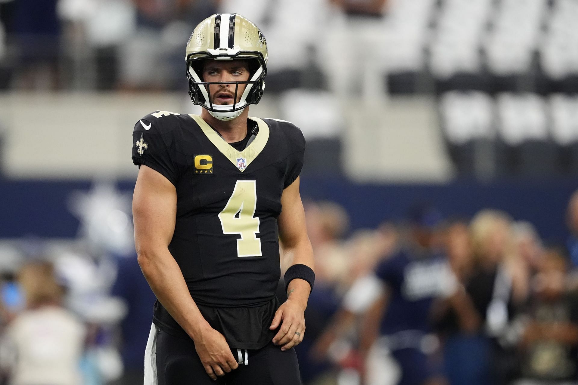 Derek Carr during New Orleans Saints v Dallas Cowboys - Source: Getty