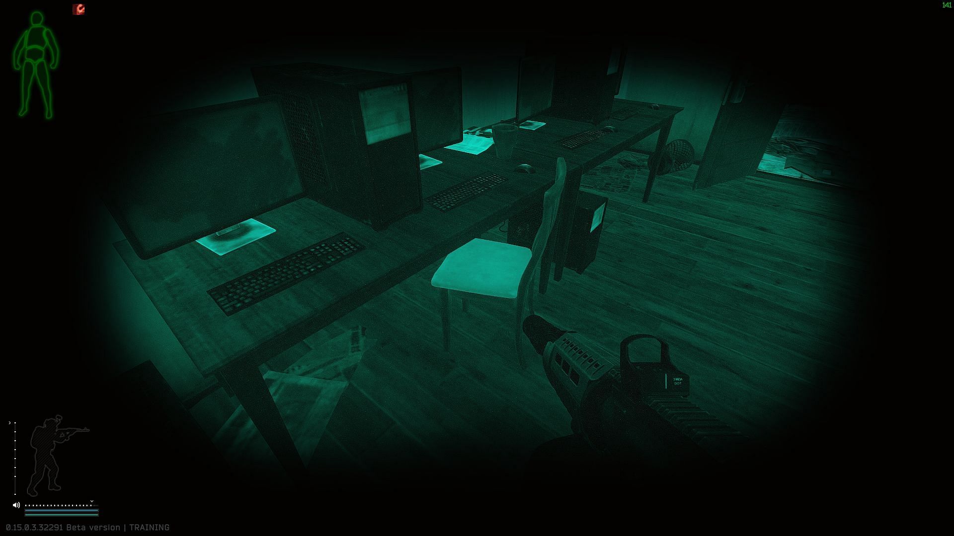 The chair where the laptop spawns (Image via Battlestate Games)