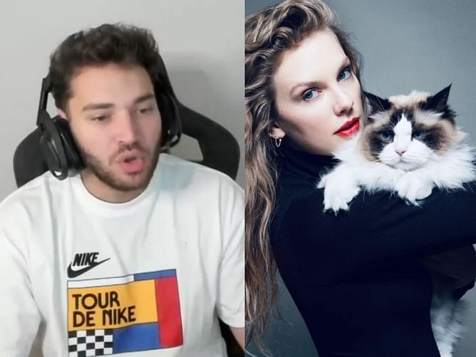 "Absolute idiots, buffoons" - Adin Ross goes off on Taylor Swift for supporting Kamala Harris