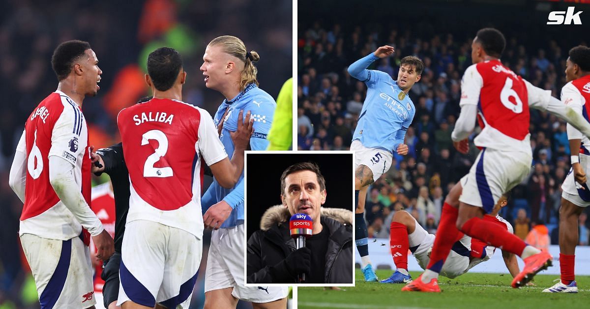 Gary Neville has spoken highly of Arsenal and Manchester City
