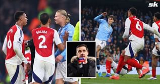 “The two best teams in the country” - Gary Neville makes big admission after watching Manchester City vs Arsenal