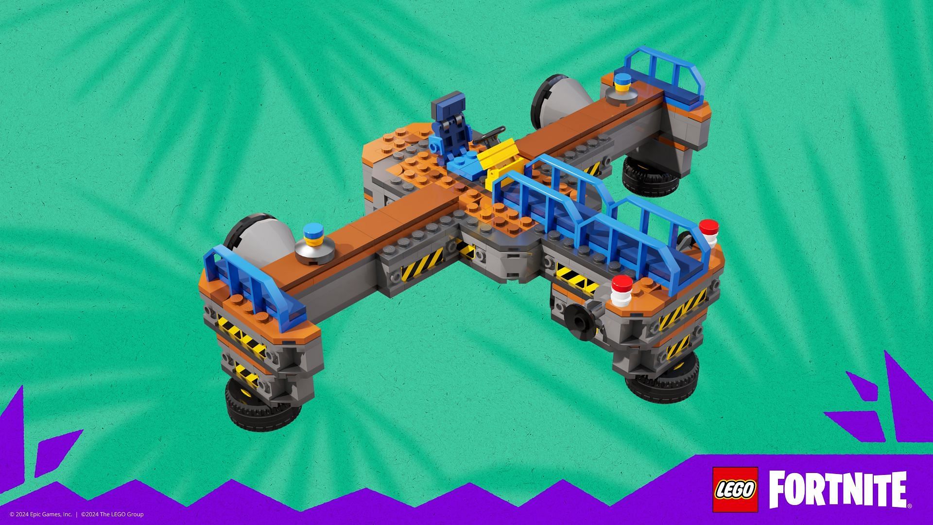 New vehicles in LEGO Fortnite Lost Isles update (Image via Epic Games)