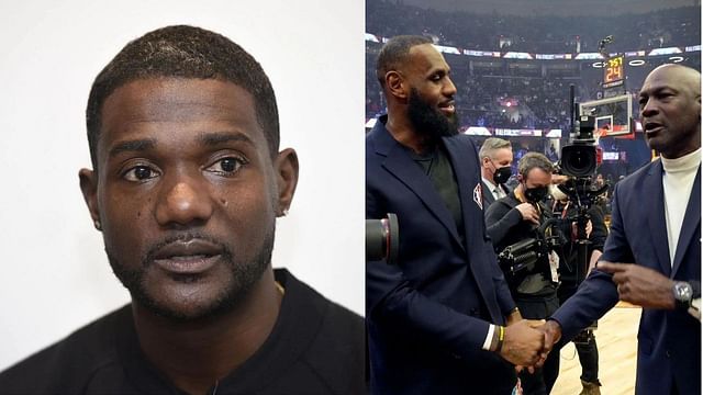 Justin Gatlin, Lebron James and Michael Jordan (Images via: Both via Getty)