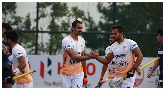 Indian men's hockey team defend Asian Champions Trophy title with hard-fought 1-0 win over hosts China