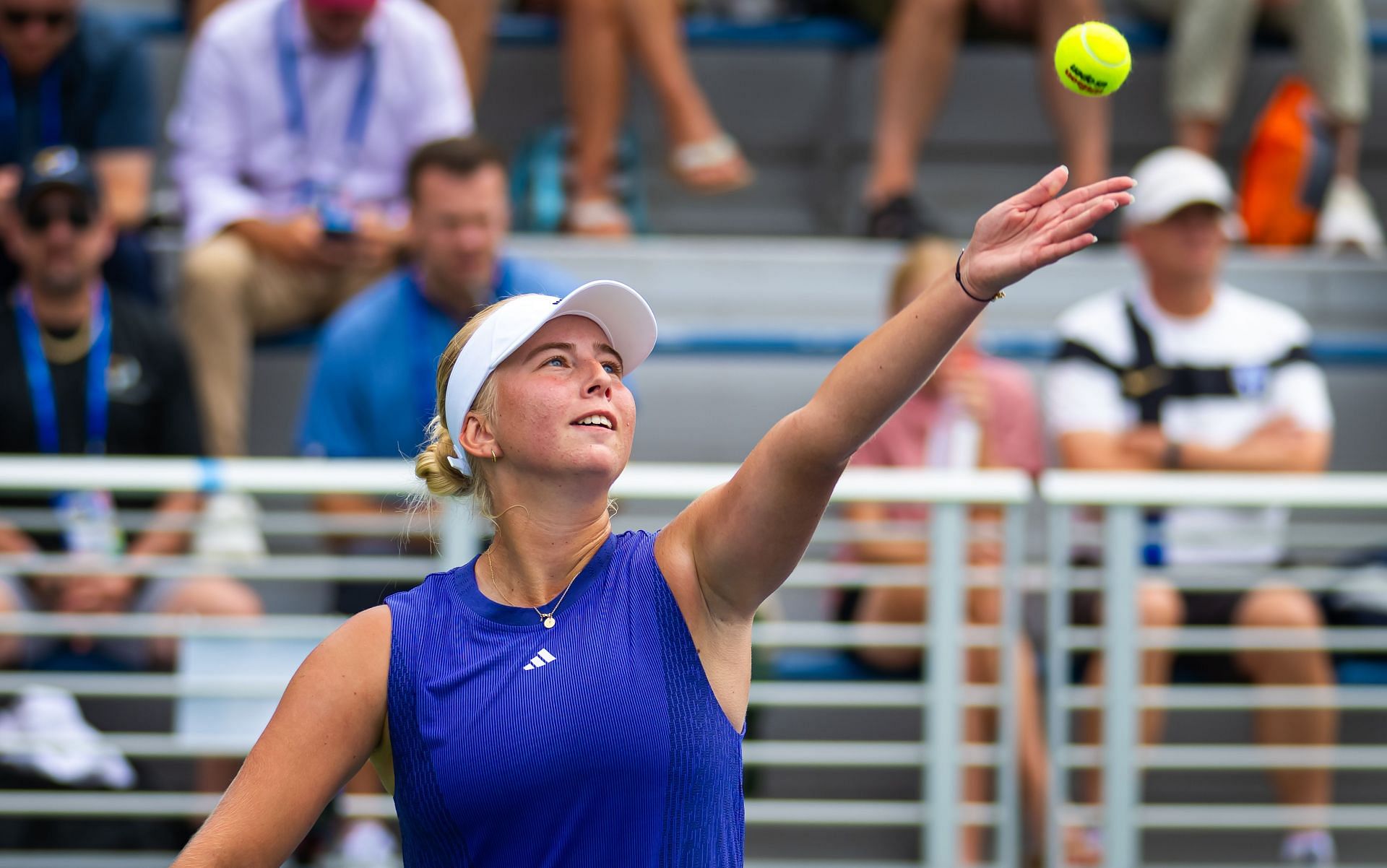 Clara Tauson at the 2024 US Open - Day 4 - Source: Getty