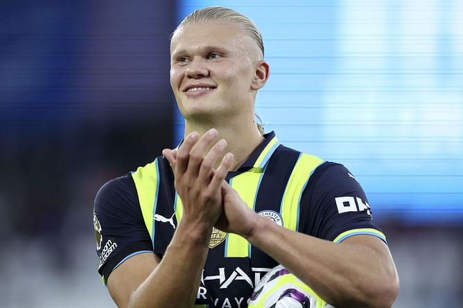 “There’s no central defender who can stop him, not even with a gun” - Guardiola makes emphatic Erling Haaland claim after successive hat-tricks