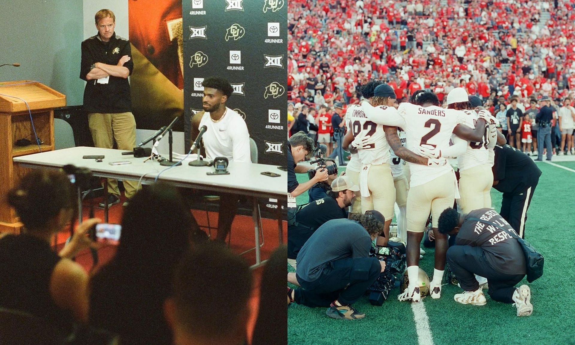 Shedeur Sanders showcases leadership with his special press conference gesture after Week 3 win. (Image credits: Shedeur