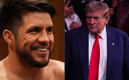 Watch: Henry Cejudo endorses Donald Trump in front of millions at Las Vegas rally after ex-POTUS butchers his name