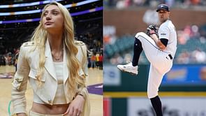 WATCH: WNBA star Cameron Brink and Dodgers’ Jack Flaherty swap jerseys during Sparks vs Sun game