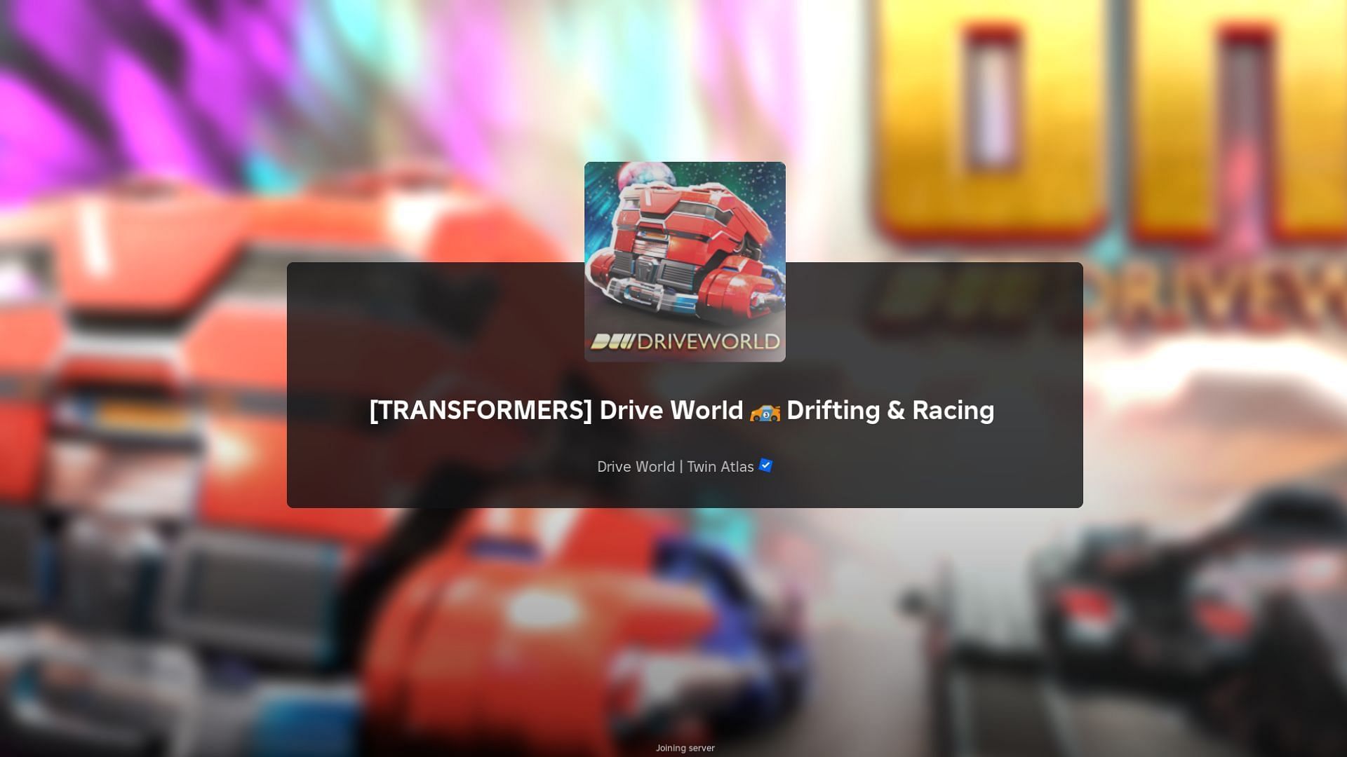 Feature image of how to get Transformers Cars in Drive World