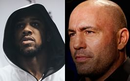 When Joe Rogan slammed "terrible" Anthony Joshua for holding fake titles: "Everybody knows this is where the real title is!"