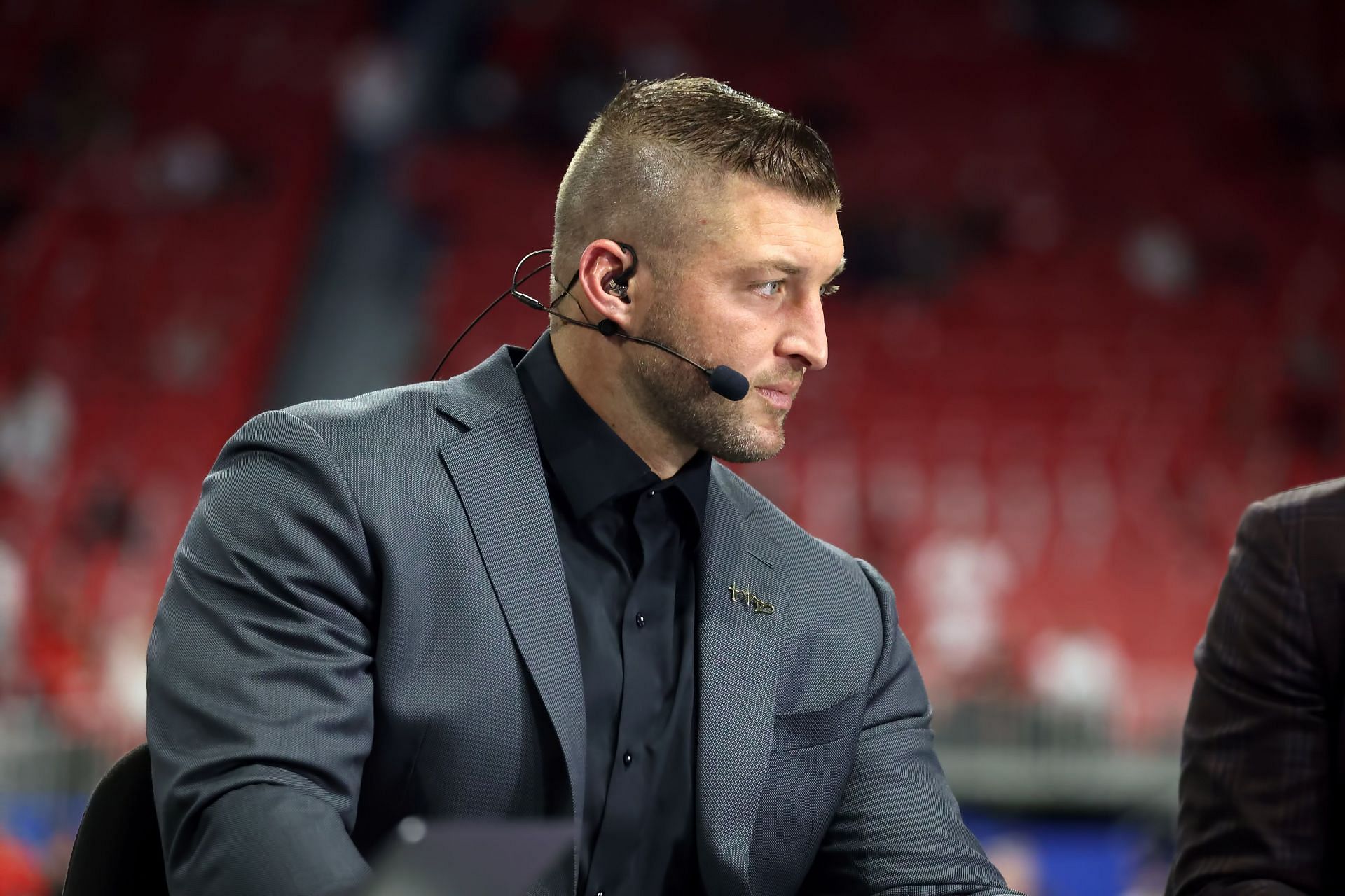 Tebow at Semifinal Game Chick-fil-A Peach Bowl (Source: Getty)