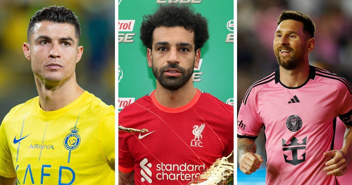 Messi, Ronaldo, Salah