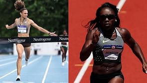 Sydney McLaughlin-Levrone reacts to heartfelt note from teammate Morolake Akinosun expressing gratitude for being an inspiration to her