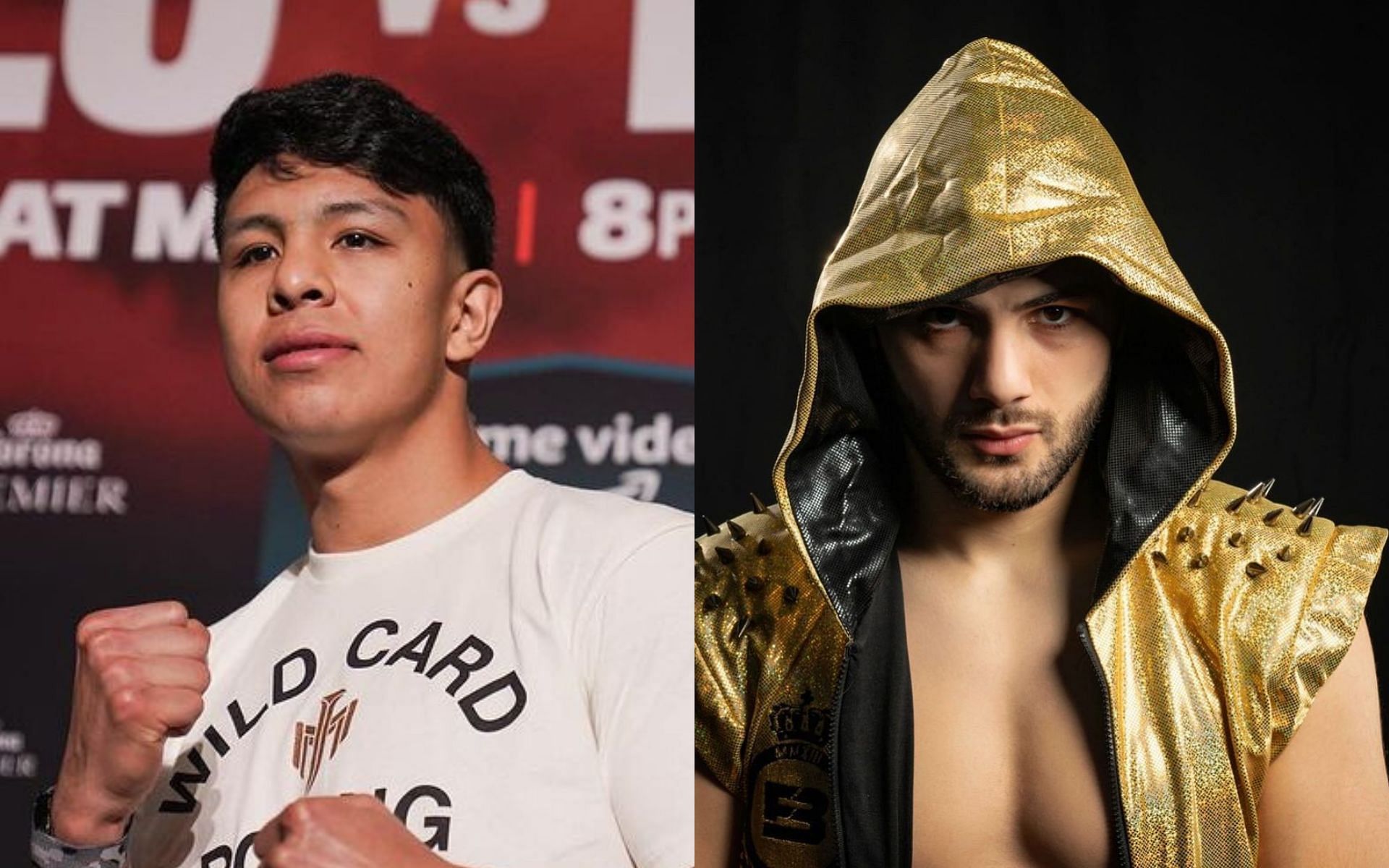 Jaime Munguia (left) is on a collision course with the undefeated Erik Bazinyan (right) [Images courtesy: @jaimemunguiaoficial and @erikbzo on Instagram]