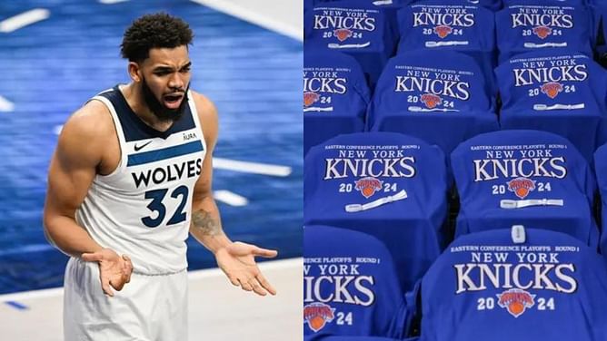 Karl-Anthony Towns once called the New York Knicks "MY KNICKS" while reacting to Jeremy Lin's exit