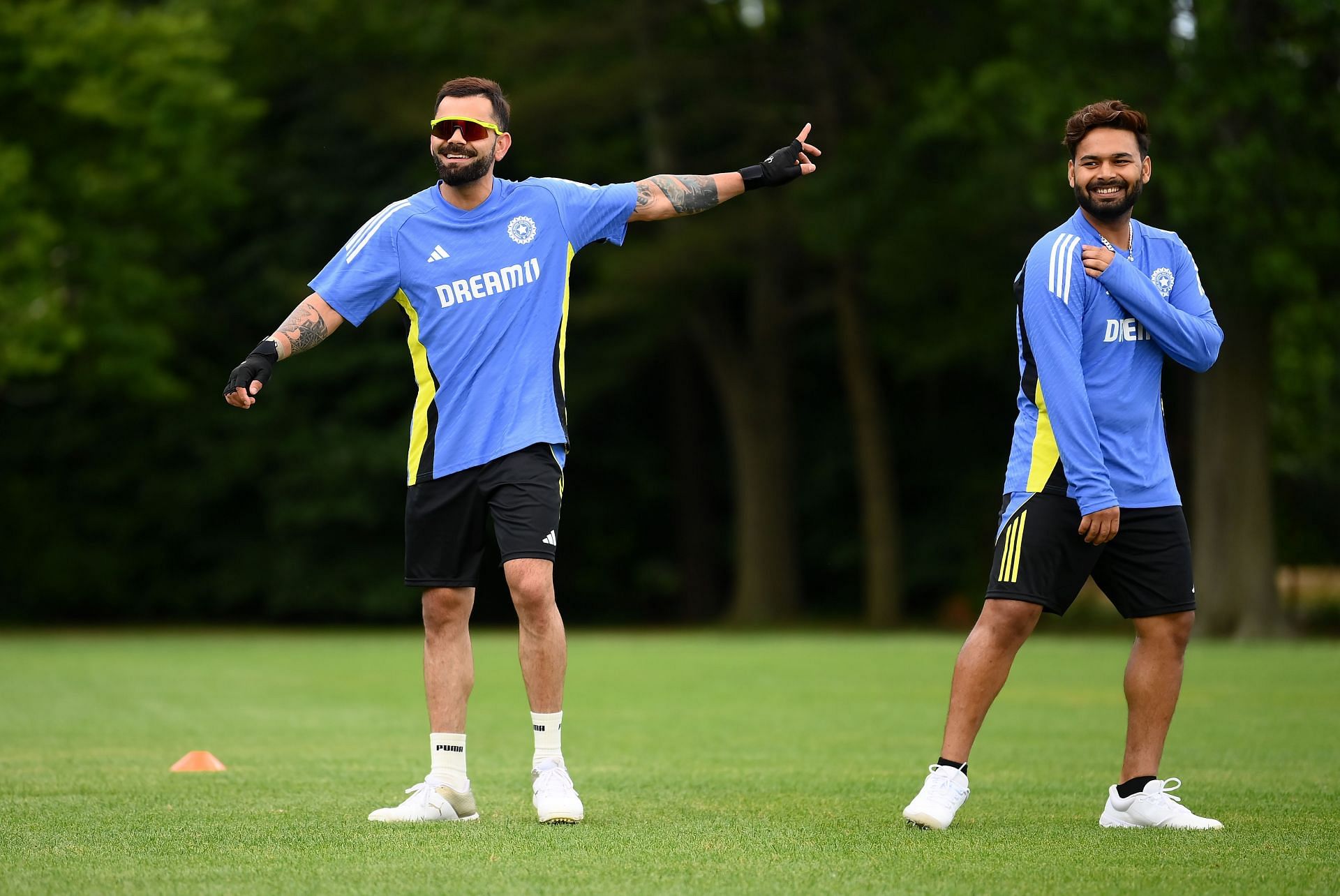 India &amp; South Africa Net Sessions - ICC Men