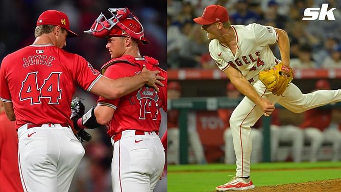 "It’s coming in so hard" - Angels catcher Logan O'Hoppe explains the challenge of receiving Ben Joyce’s 105+ MPH fastballs