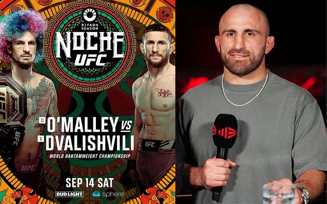 Alexander Volkanovski’s detailed breakdown of Sean O'Malley vs. Merab Dvalishvili sees the Georgian coming out on top at Noche UFC 306