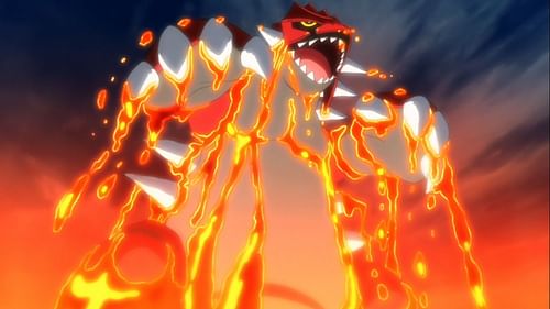 Groudon is a pure Ground-type with limited coverage options (Image via The Pokemon Company)