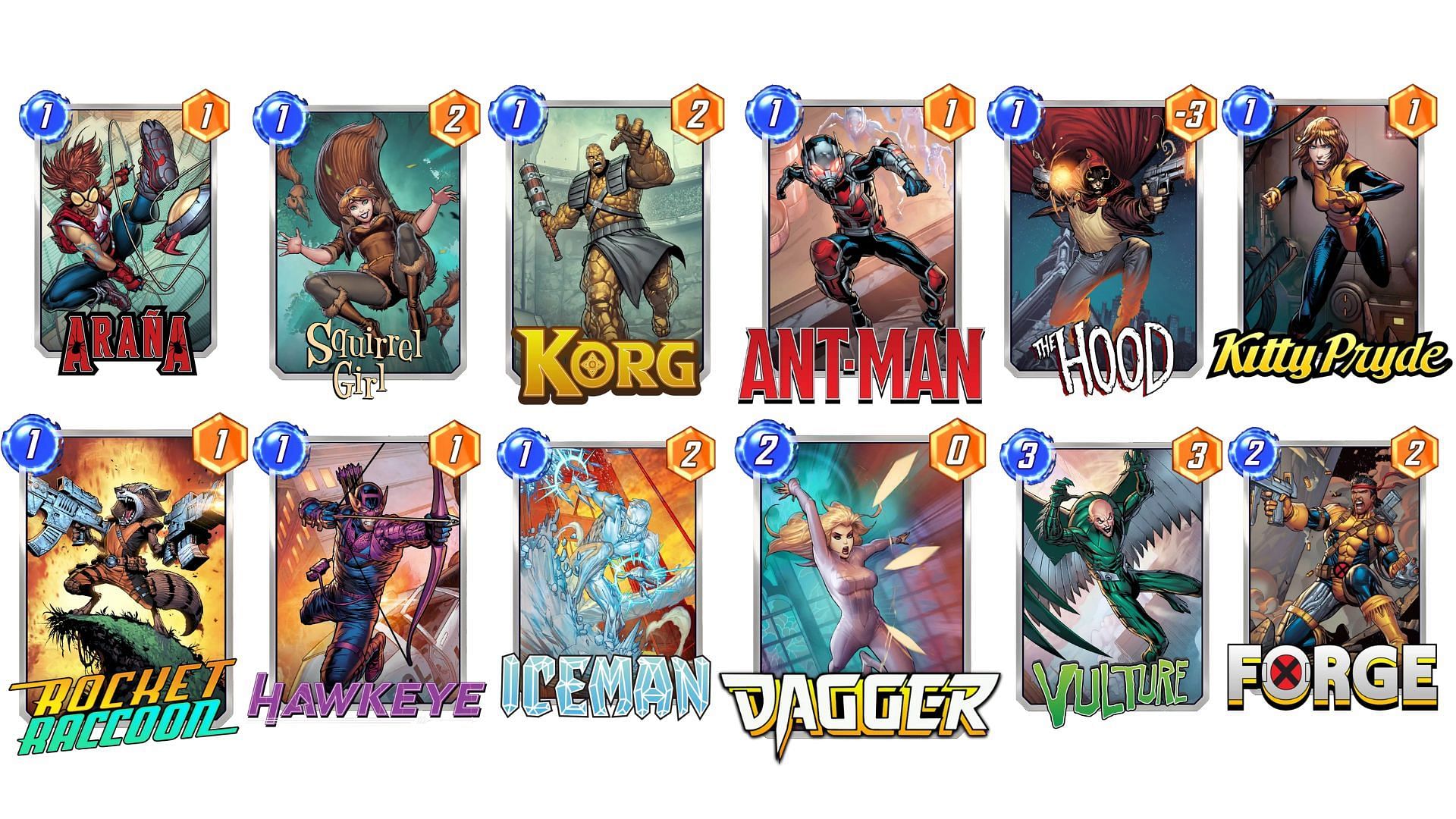 The zoo deck features low-cost cards (Image via Nuverse)