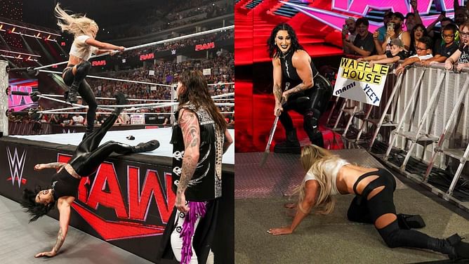 Rhea Ripley takes a dig at Liv Morgan after being forced to walk with crutches, responds to the latter