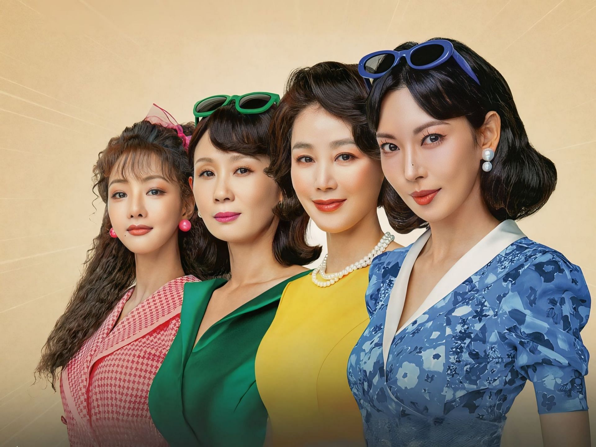 Kim So Yeon, Yeon Woo Jin, Kim Sung Ryung, Kim Sun Young, and Lee Se Hee in the poster of A Virtuous Business (Image via X/@netflixkcontent)