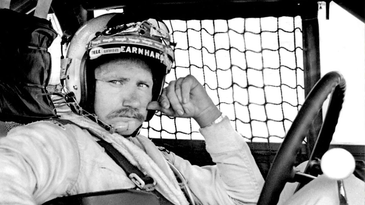 Legendary NASCAR Driver Dale Earnhardt Sr. in his iconic No. 3 Richard Childress Racing Chevrolet (Source: Getty)