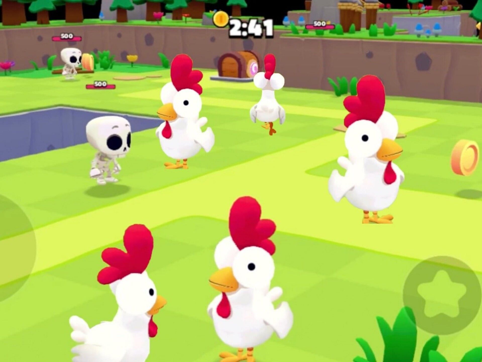 Chicken drops more Turbo Boots through Lucky Finds (Image via Supercell)