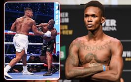 Israel Adesanya 'curse' hits Anthony Joshua as the UFC star loses four out of his last five boxing bets