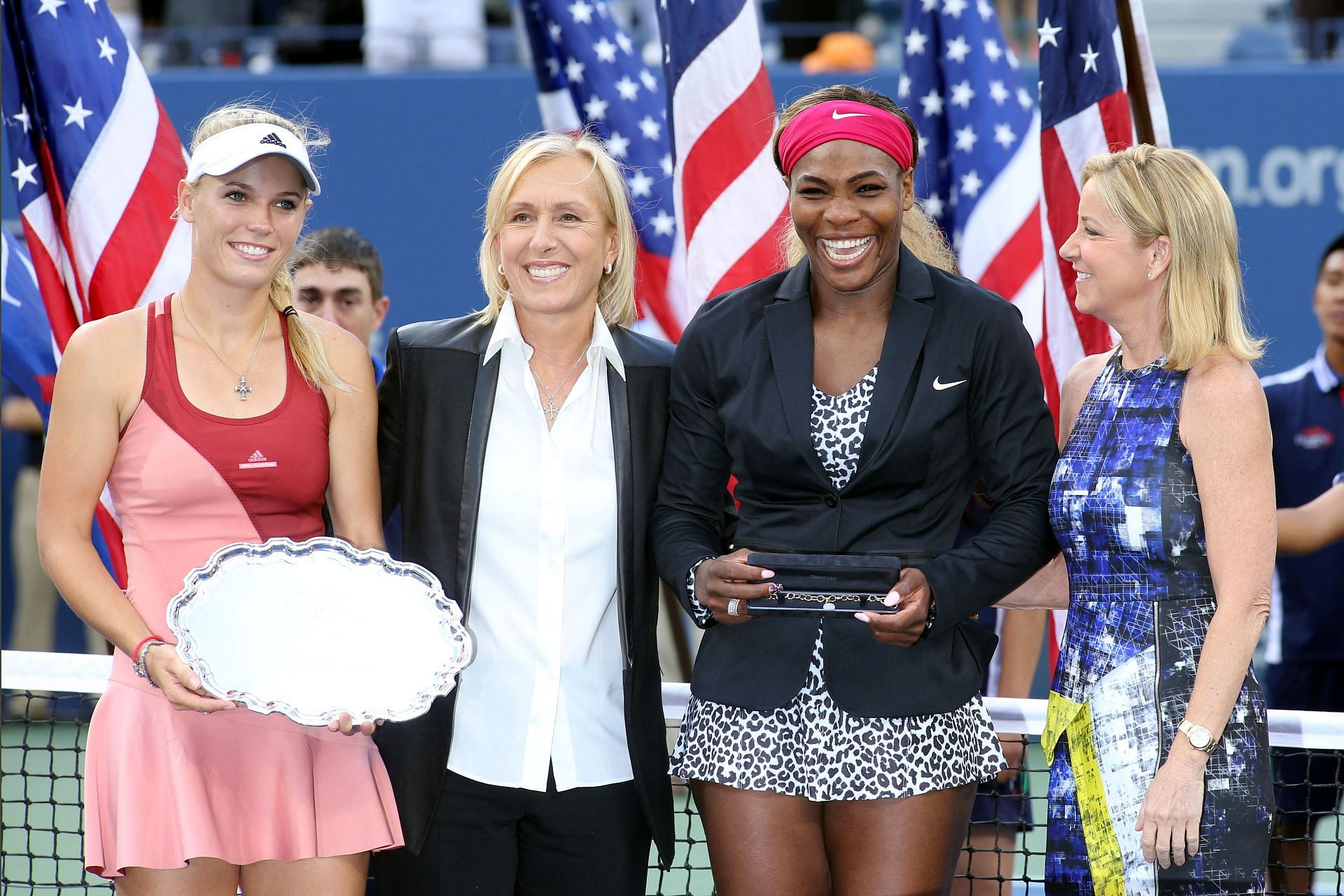 Serena Williams defeated Caroline Wozniacki in the 2014 US Open final (Source: Getty)