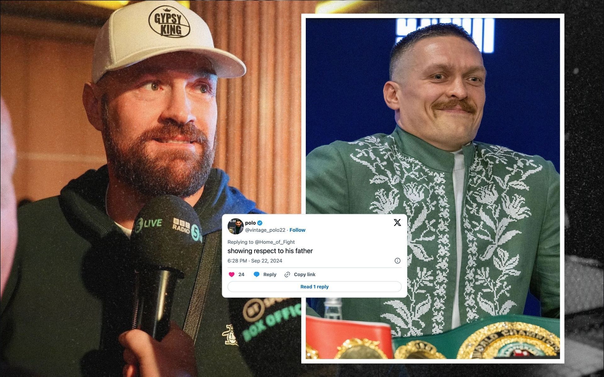 Fans react to Tyson Fury