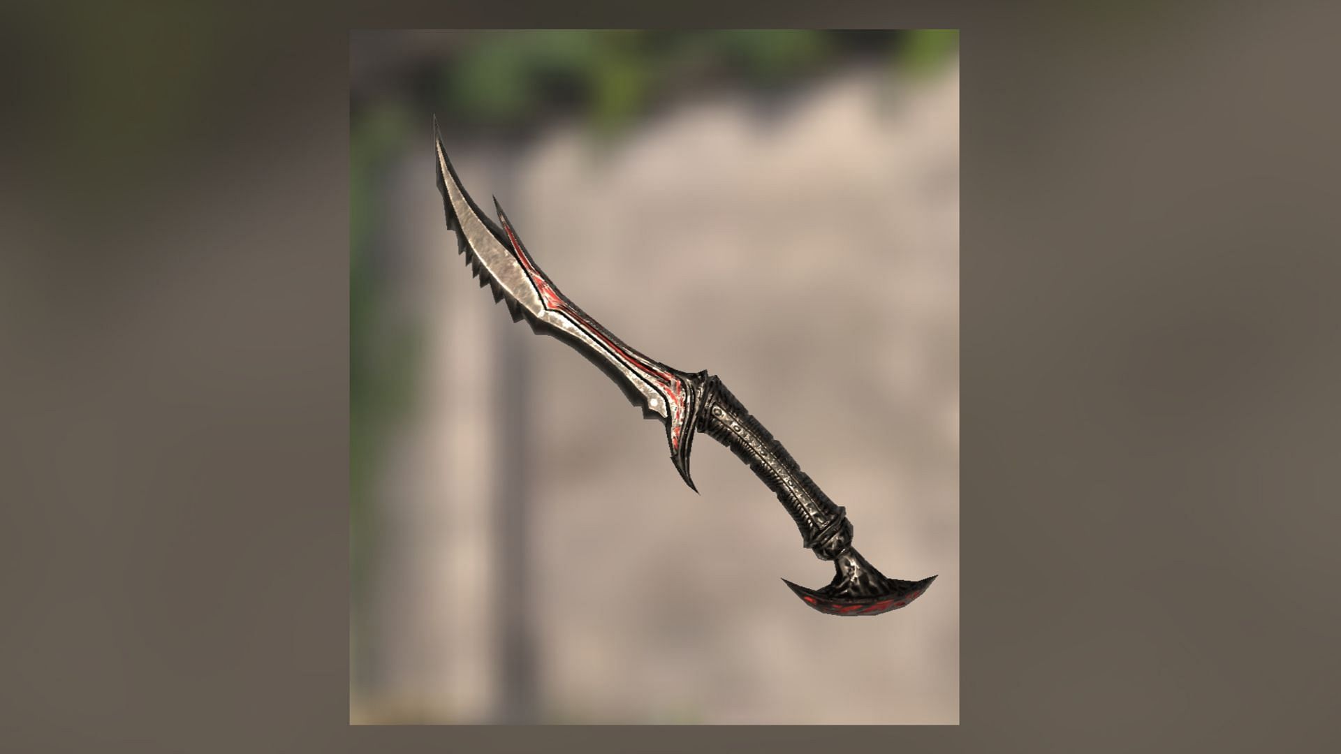 When fully upgraded, the Daedric Dagger is a deadly weapon for those who prefer agility over power (Image via Bethesda Softworks LLC)